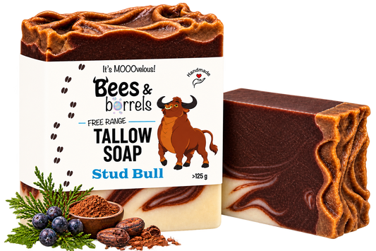 Stud Bull Tallow Soap